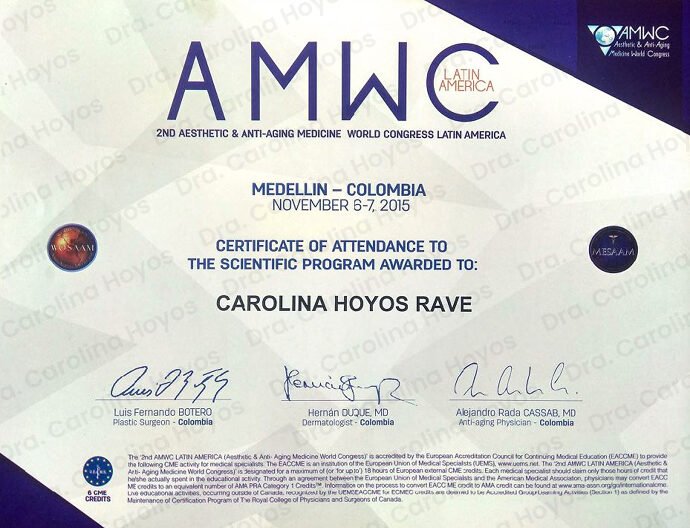 Certificados de la Dra Carolina Hoyos (1)